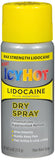 Icy Hot Lidocaine Dry Spray 4oz